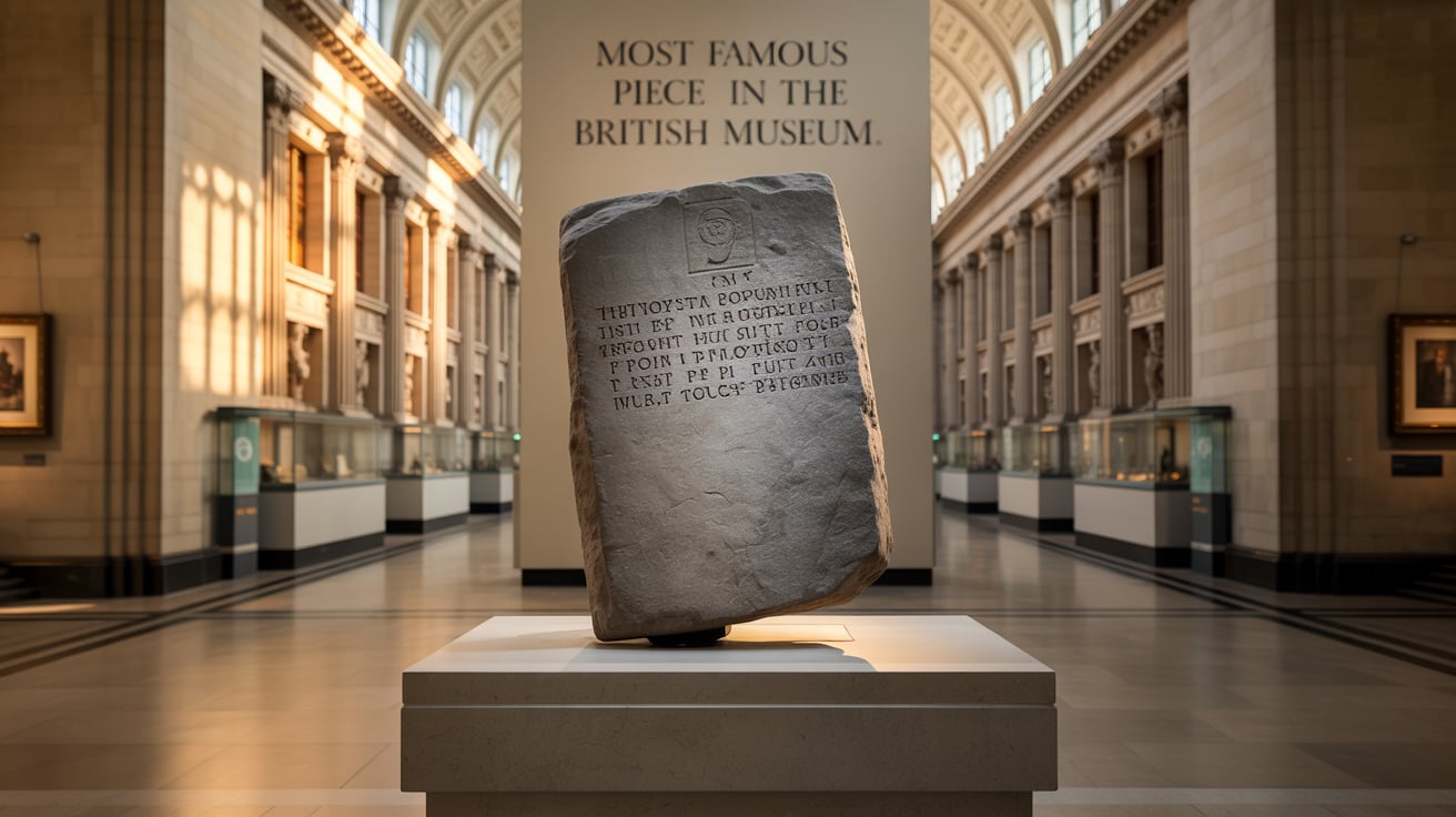most famous piece in the British Museum