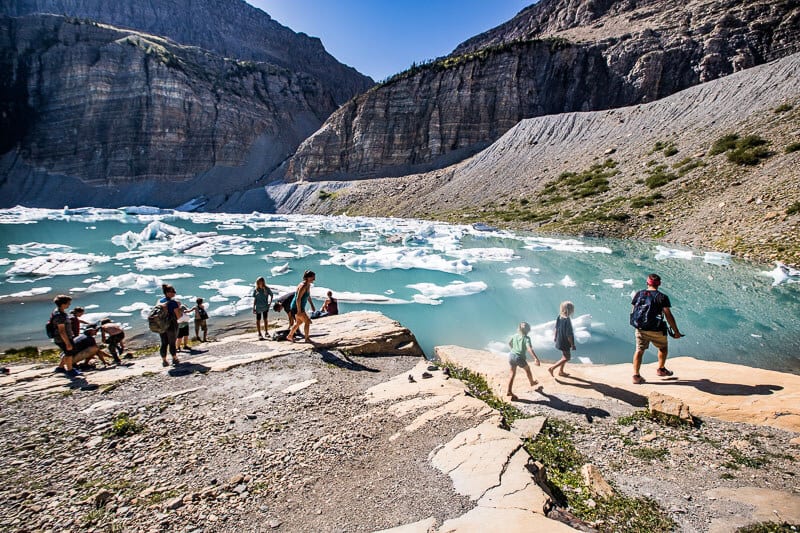 grinnell glacier trail glacier national park 141402689357